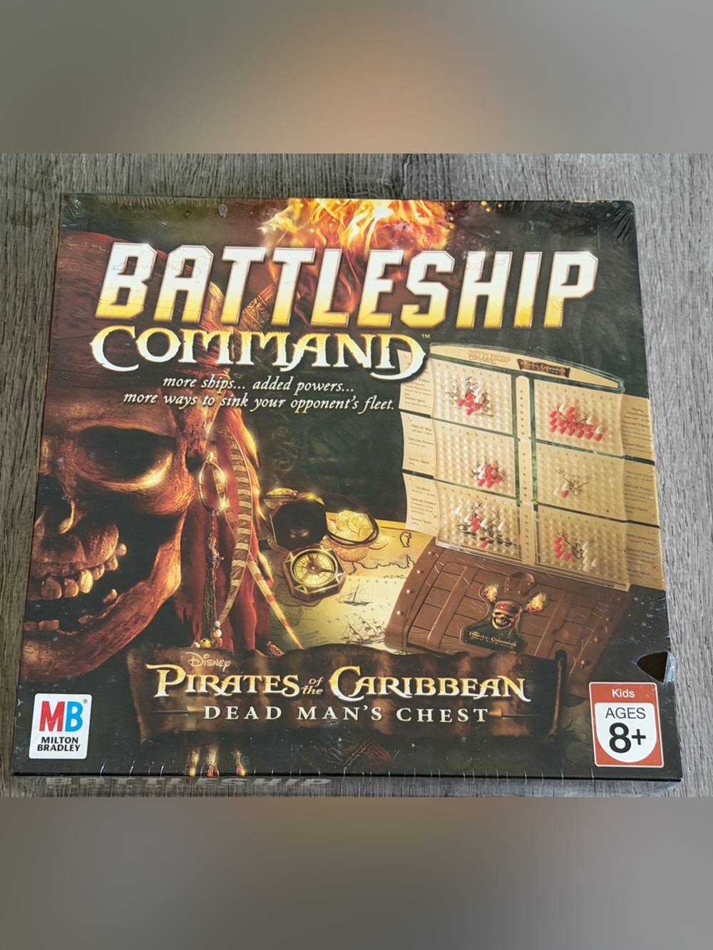 Disney Pirates of the Caribbean Battleship Command Game - Sealed